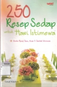 250 RESEP SEDAP UNTUK HARI ISTIMEWA