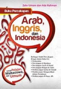 Buku Percakapan Arab,Inggris dan Indonesia