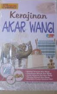 Kerajinan Akar wangi