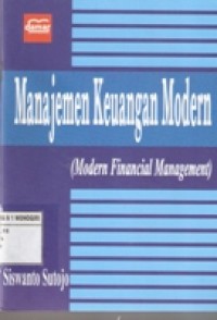 manajemen keuangan modern