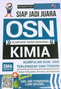 Siap jadi juara OSN olimpiade nasional Kimia