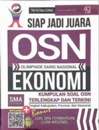 Siap jadi juara OSN olimpiade sains nasional ekonomi