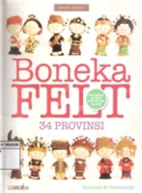 Boneka Felot 34 Provinsi