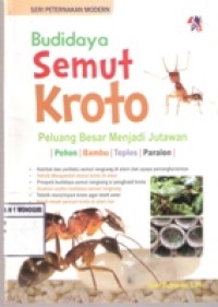 Budidaya semut kroto
