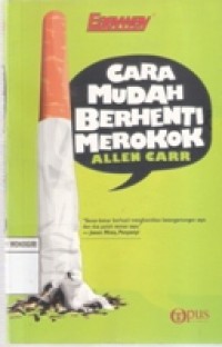Cara mudah berhenti merokok