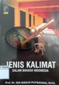 Jenis kalimat dalam bahasa Indonesia