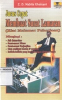 JURUS CEPAT MEMBUAT SURAT LAMARAN