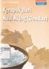 Kerupuk Dari nasi aking (gendar )