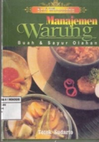 MANAJEMEN WARUNG BUAH& SAYUR OLAHAN