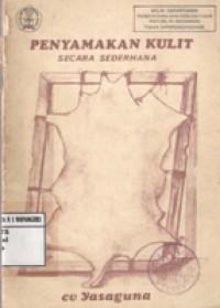 PENYAMAKAN KULIT SECARA SEDERHANA