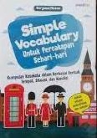 Simple vocabulary untuk percakapan sehari-hari