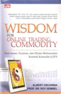 Wisdom for online trading commodity